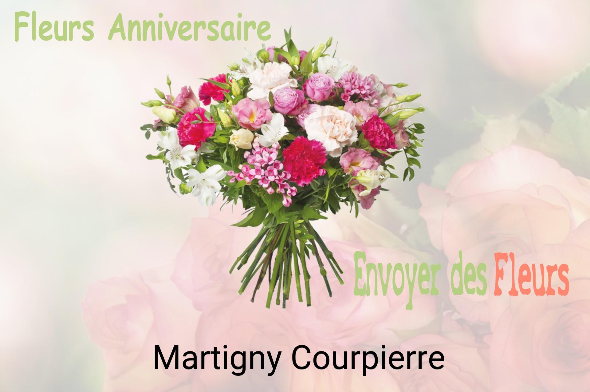 Bouquet de fleurs d’anniversaire livré à Martigny-Courpierre